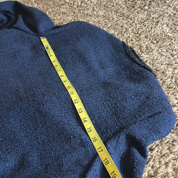 LK Bennett Halyna Navy Tweed Blazer Size 12 - Picture 14 of 14